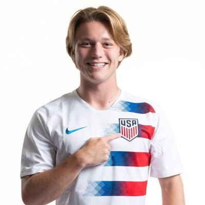 Shea Hammond in a USA Soccer Jersey