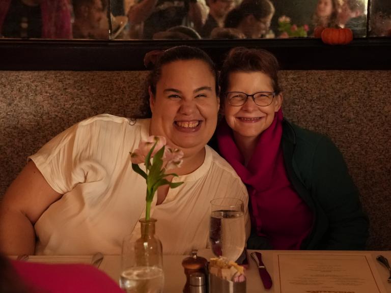 All Smiles at Brunch 