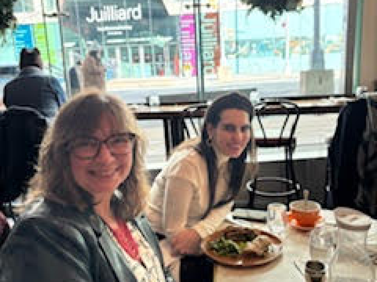 Guest Enjoying Brunch