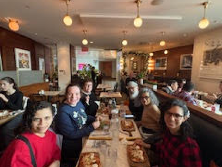 Guest Enjoying Brunch