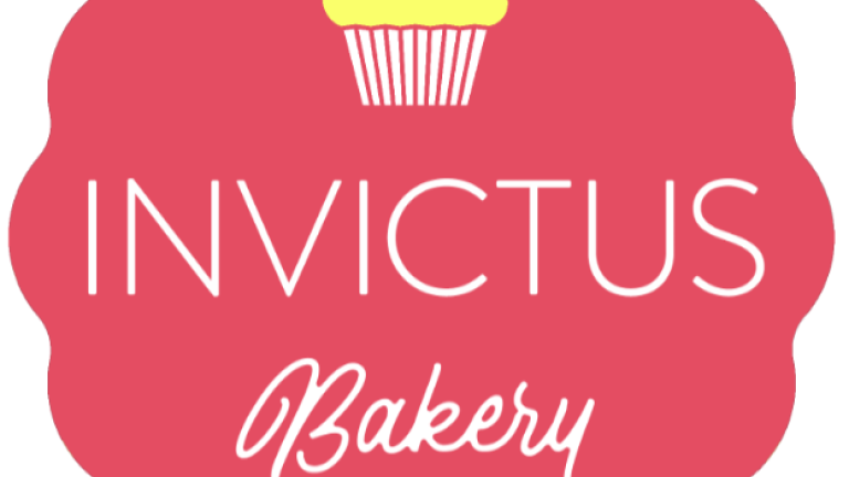 The logo for invictus bakery
